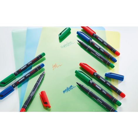 Foliopis Stabilo OHPen 0.4mm Zielony - 2